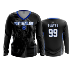 3895 WOMENS V NECK LONGSLEEVE FORT-HAMILTON-SPIRIT