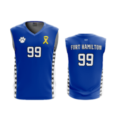 3895 MENS SPORT V NECK FORT-HAMILTON