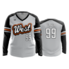 3893 WOMENS V NECK LONGSLEEVE WEST-SENATORS-1