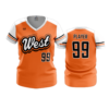 3893 WOMENS V NECK WEST-SENATORS-2
