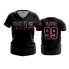 3899 WOMENS V NECK CHILLY-REDS-1