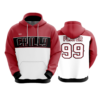 3899 UNISEX FLEECE HOODY CHILLY-REDS-2