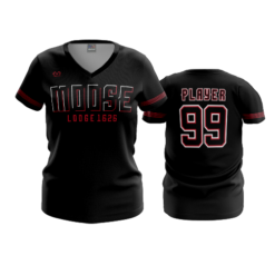 2701 WOMENS V NECK MOOSE-2024-1