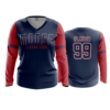 2701 WOMENS V NECK LONGSLEEVE MOOSE-2024-2