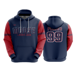 2701 UNISEX FLEECE HOODY MOOSE-2024-2