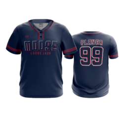 2701 MENS 2 BUTTON SCOOP NECK MOOSE-2024-2