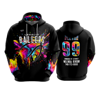 3900 UNISEX FLEECE HOODY LEGALLY-BALLERS