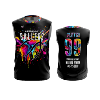 3900 MENS SPORT CREW NECK SLEEVELESS LEGALLY-BALLERS