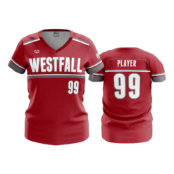 3770 WOMENS V NECK WESTFALL-ADD
