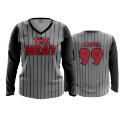 3360 WOMENS V NECK LONGSLEEVE THE-HEAT-1