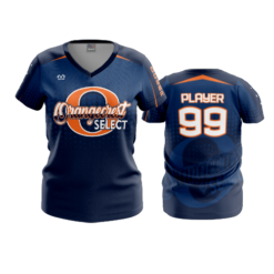 3891 WOMENS V NECK OCGSA