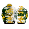 3892 UNISEX FLEECE HOODY EAGLES-1