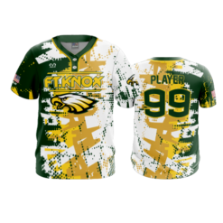 3892 MENS 2 BUTTON SCOOP NECK EAGLES-1