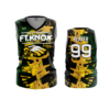 3892 WOMENS V NECK SLEEVELESS EAGLES-2