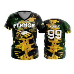 3892 WOMENS V NECK EAGLES-2