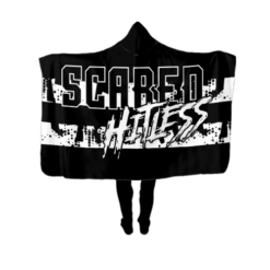 3441 UNISEX FAN WRAP HOODY SCARED-HITLESS-1