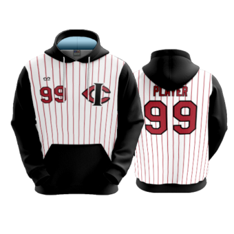 3902 UNISEX FLEECE HOODY IRON-CITY-BATS-1