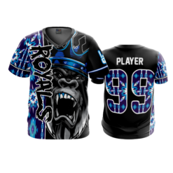 2254 MENS SPORT V NECK ROYALS-1