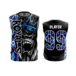 2254 MENS SPORT CREW NECK SLEEVELESS ROYALS-1