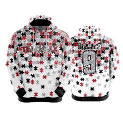 3341 UNISEX FLEECE HOODY TEAM-MAX