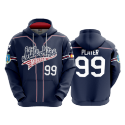 2304 UNISEX FLEECE HOODY MILE-HIGH-NAVY