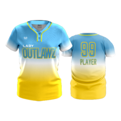 2890 WOMENS 2 BUTTON SCOOP NECK LADY-OUTLAWZ-1