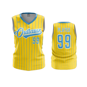 2890 WOMENS V NECK SLEEVELESS LADY-OUTLAWZ-2