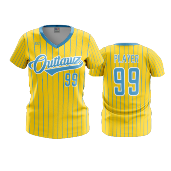 2890 WOMENS V NECK LADY-OUTLAWZ-2