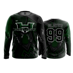 3814 MENS SPORT LONGSLEEVE HITLIST-BLACK-GREEN-1