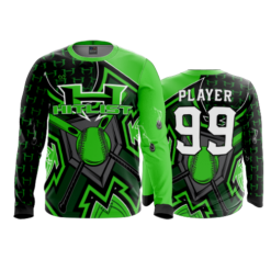 3814 MENS SPORT LONGSLEEVE HITLIST-BLACK-GREEN-2