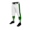 3814 MENS BASEBALL KNICKER PANT HITLIST-BLACK-GREEN-2