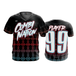 2194 MENS SPORT V NECK COMBO-NATION-1