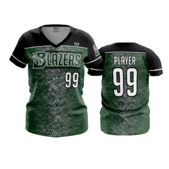 3910 WOMENS V NECK BLAZERS-1