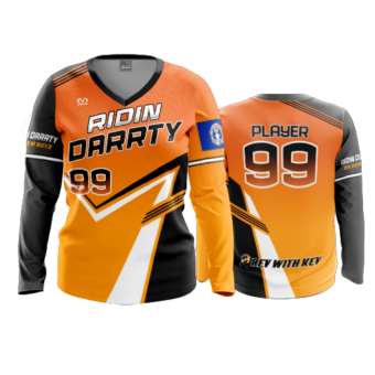 3433 WOMENS V NECK LONGSLEEVE RIDIN-DARRTY-2