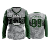 1945 WOMENS V NECK LONGSLEEVE JAGER-DAWGS-2