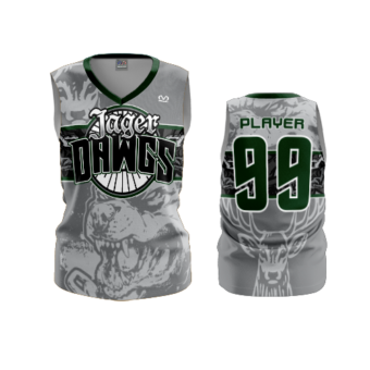 1945 WOMENS V NECK SLEEVELESS JAGER-DAWGS-2