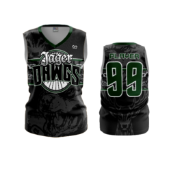 1945 WOMENS V NECK SLEEVELESS JAGERDAWGS-1