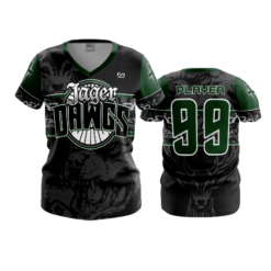 1945 WOMENS V NECK JAGERDAWGS-1