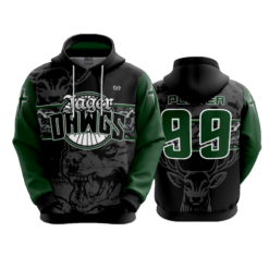 1945 UNISEX FLEECE HOODY JAGERDAWGS-1
