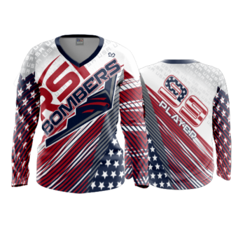 3909 WOMENS V NECK LONGSLEEVE RSI-BOMBERS-1