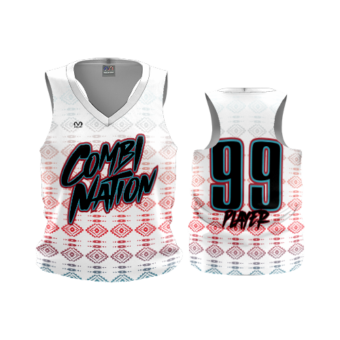2194 WOMENS RACERBACK TANK COMBI-NATION-ADDON