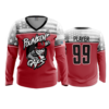 3095 WOMENS V NECK LONGSLEEVE POUNDIN-GAPS-1