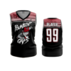 3095 WOMENS V NECK SLEEVELESS POUNDIN-GAPS-2