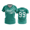 3853 WOMENS V NECK SLAPPIN-STICKS-1