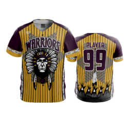 3915 MENS FULL BUTTON DOWN WARRIORS-2