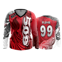 3330 WOMENS V NECK LONGSLEEVE 509-MUNS-1