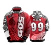 3330 UNISEX FLEECE HOODY 509-MUNS-1