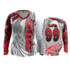 3330 WOMENS V NECK LONGSLEEVE 509-MUNS-2