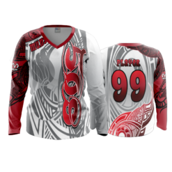 3330 WOMENS V NECK LONGSLEEVE 509-MUNS-2