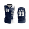 3379 WOMENS V NECK SLEEVELESS GAMERS-1
